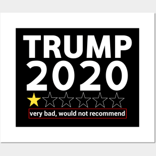 Trump 2020 very bad, would not recommend. Anti trump Posters and Art